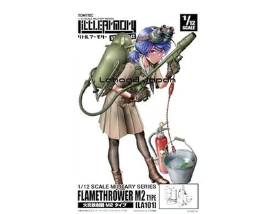#ad Little Armory LA101 Flamethrower M2 Type Plastic Model $46.89