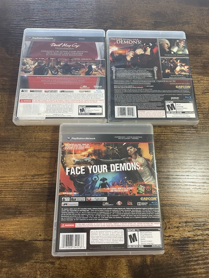 Devil May Cry HD Collection, Devil May Cry 4 e DmC Devil May Cry PS3 - Imagem 2 de 4