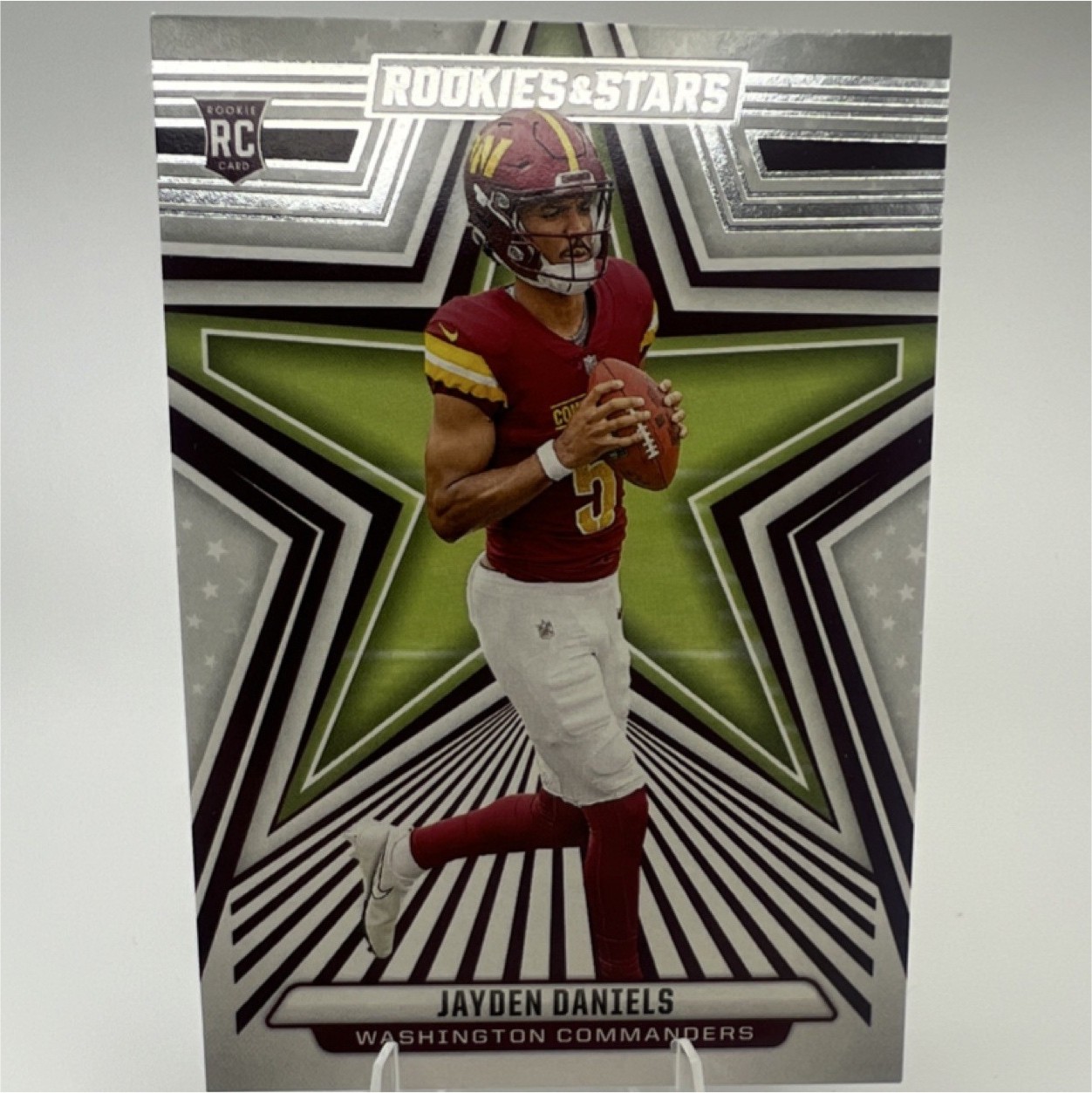 Panini 2024 Rookies & Stars Jayden Daniels #148 Green Washington Commanders