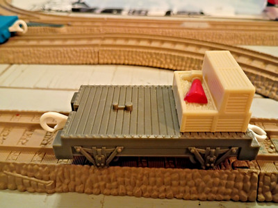 Vintage Thomas And Friends Track Master Grey Flat Car