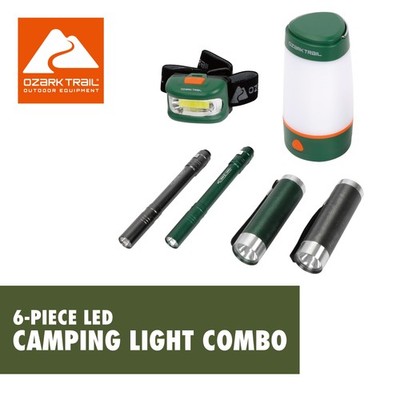 LED Combo Kit with Flashlight, Headlamp, Lantern, and Penlight