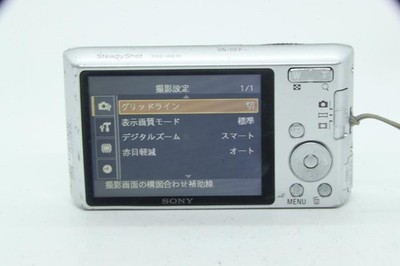 SONY Cyber-shot DSC-W610 シルバー 美品 SONY Cyber Shot DSC-W610 Silver Digital Camera 4x Zoom 14.1MP