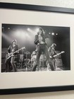 Framed photo of The Ramones performing in Los Angeles Circa 1977 lustre finish — photo 2