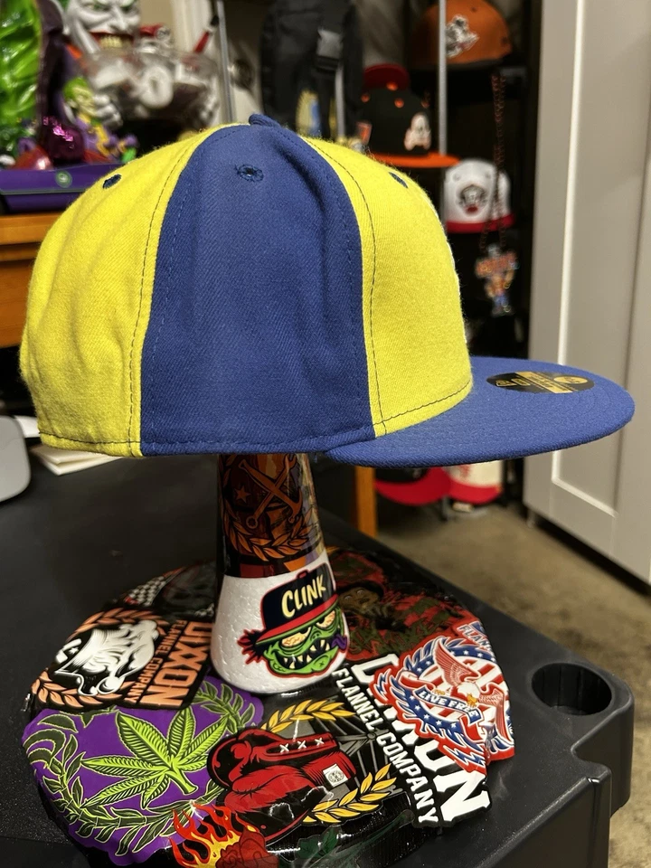 Sombrero ajustado Golden State Warriors logotipo clásico 59Fifty New Era talla 7 7/8 Foto 2 de 4