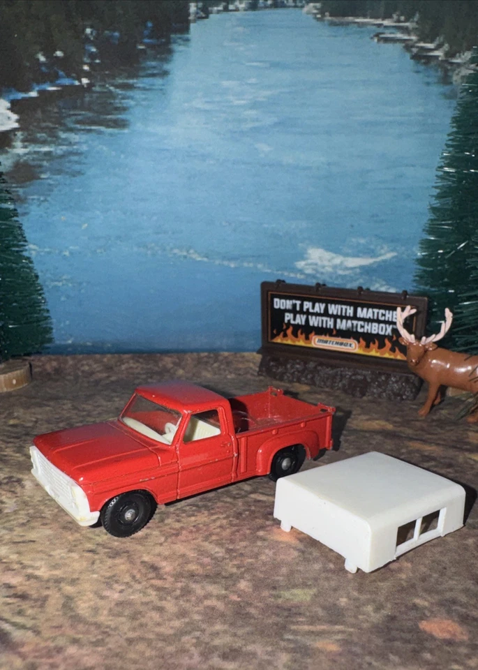 Matchbox Lesney Made In England #6 Ford Pickup W/ Removable Canopy Mint 1:64 DC - Image 4 of 4
