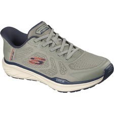 Skechers Equalizer 6.0 Textil Herren Sneaker Grün/Multi