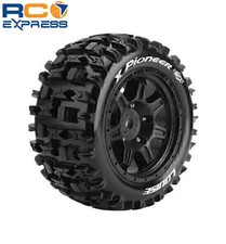 Louise RC Mft X-Pioneer Sport Monster Truck Tires 24mm Hex Mounted On LOULT3296B