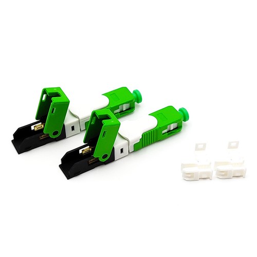 10 pièces FTTH ESC250D SC//UPC connecteur rapide optique monomode FTTH SM H7O98073 - Photo 4/7