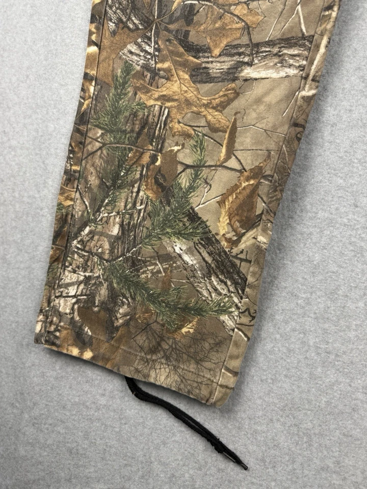 Pantalones de caza Realtree Xtra camuflaje cargo para hombre 36x30 ropa de trabajo al aire libre Foto 4 de 4
