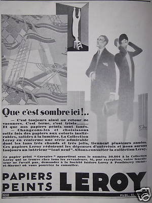 WERBUNG TAPETEN LEROY DAS IST DUNKEL HIER!