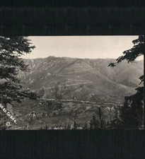 Near BIG BEAR LAKE, CA * CLARKS GRADE * SAN BERNARDINO NATL FOREST UNPOSTED RPPC
