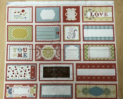 Moda Fabrics ODDS & ENDS Comstock for Cosmo Cricket Panel & 8 pieces 1/2 yd ea - Picture 3 of 16