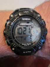 ARMITRON ALARM CHRONOGRAPH WATCH - 40/8209 ACRYLIC CASE - BBA20