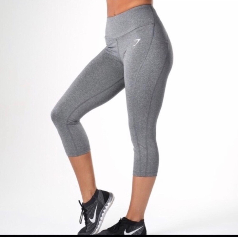 Gymshark Sculpture Dry High Waist Cropped Leggings eBay