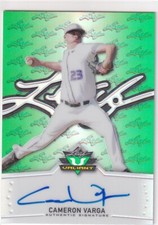 2014 LEAF VALIANT AUTOGRAPHS RC CAMERON VARGA AUTO BASEBALL ROOKIE JC-4440