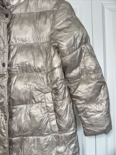 Via Spiga Lightweight Zip and Snap Puffer Jacket S - Picture 4 of 7