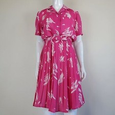 Vintage 80's Summerfield Pink Shirtdress