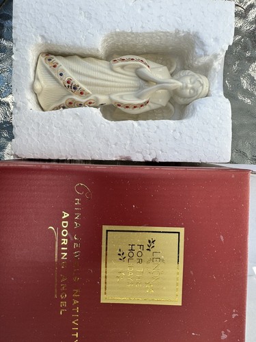 Lenox China Jewels Nativity Collection Adoring Angel - NIB - Picture 2 of 4