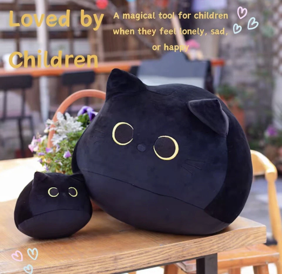 Cat Plush Toy Cartoon Stuffed Dolls Cute Animal Plush Toy Pillow - Image 4 of 4