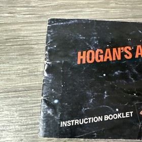 Hogan's Alley (Nintendo NES) Instruction Manual Booklet ONLY Rough