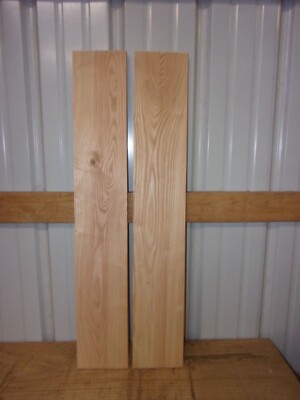 2PC HONEY LOCUST BOARDS WOOD LUMBER KILN DRIED 33 1/4''X 5 3/8''X 15/16'' LOT 441L