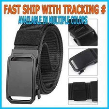 Mens Ratchet Belt Belts For Men Adjustable Automatic Buckle Casual Jeans Dress