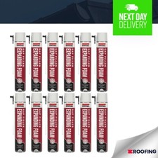 12x Soudal Gap Filler Expanding Foam Hand Held B3 Insulating PU Trade 750ml