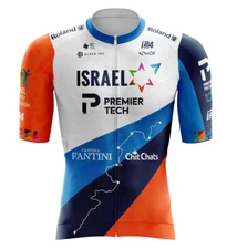 Mens ISRAEL team Cycling Jersey Bicycle Jersey Cycling Shirt Tops Bike Jersey