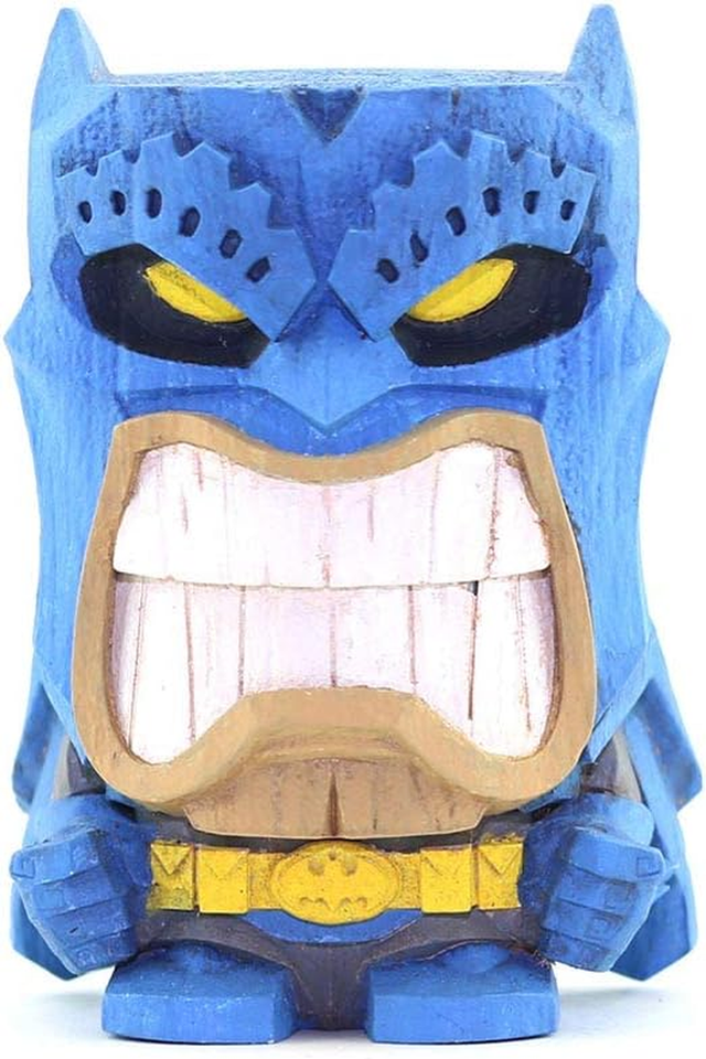 Batman Teekeez Figure 2.62Inch Stackable Vinyl Tiki Figure Wood