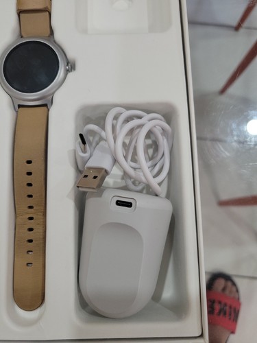 LG Watch Style W270 45.7mm Titanium Stainless Steel Black Classic Buckle - Picture 4 of 18