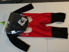 Halloween Costume Mickey mouse Disney Baby 3-piece size Toddler 12-18 months NEW