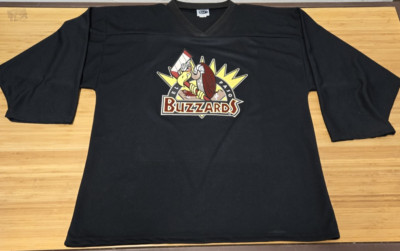Vintage El Paso Buzzards Jersey 2XL WPHL CHL OT Sports Rare