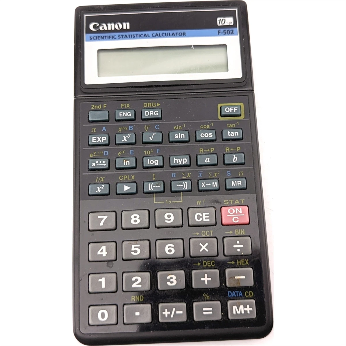 Canon F-502 Scientific Statistical Calculator