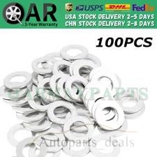 100PCS NEW 14MM OIL DRAIN PLUG CRUSH WASHER GASKETS 94109-14000 FOR HONDA/ ACURA
