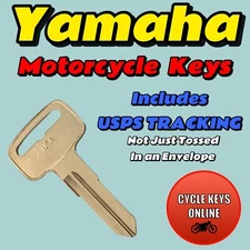 Yamaha QT50 XS650 XS750 XS850 Motorcycle keys Cut to Code key codes 4351-4400
