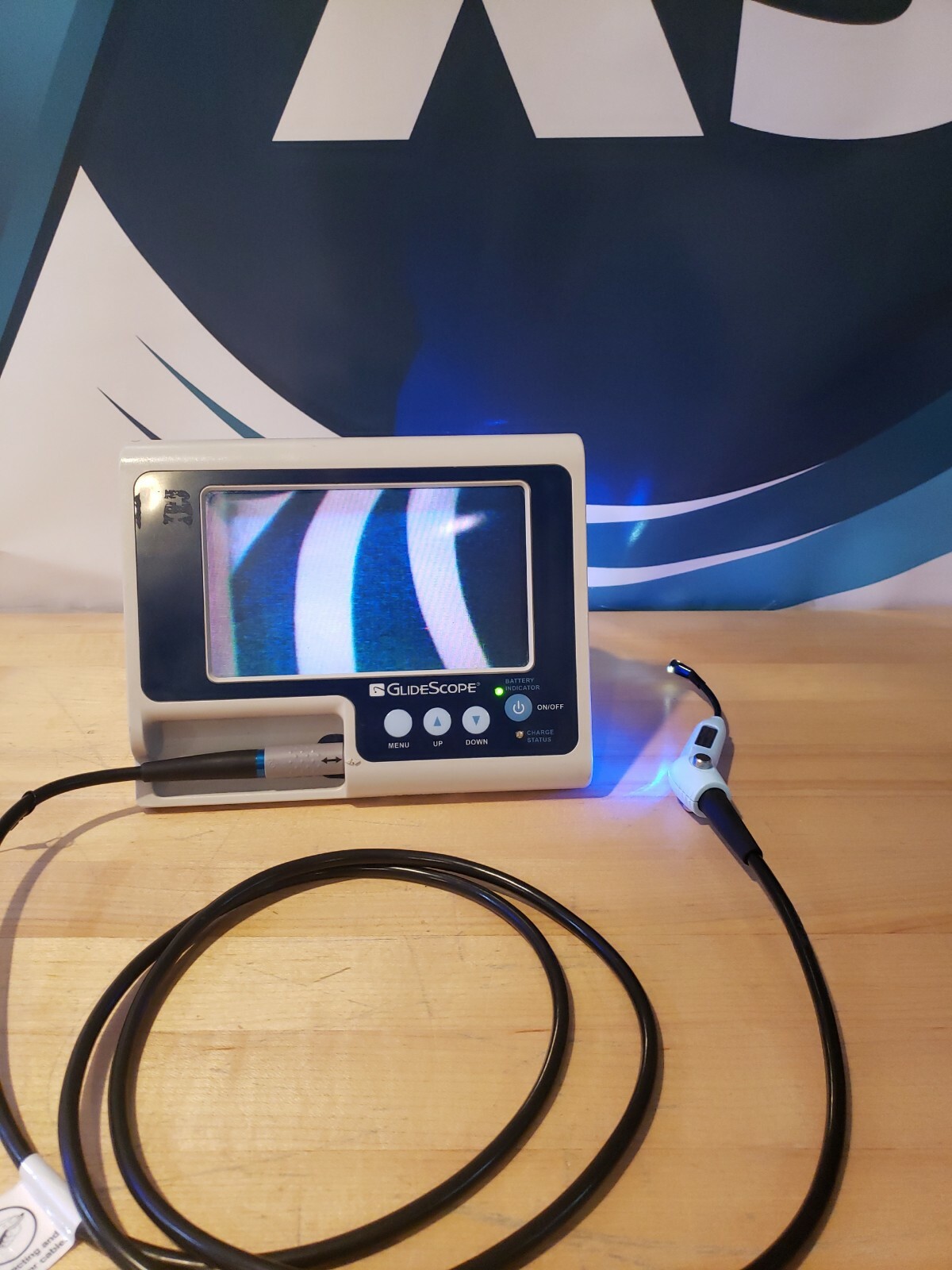 Verathon Glidescope GVL Monitor w/ pediatric 12 baton ref 05700210 eBay