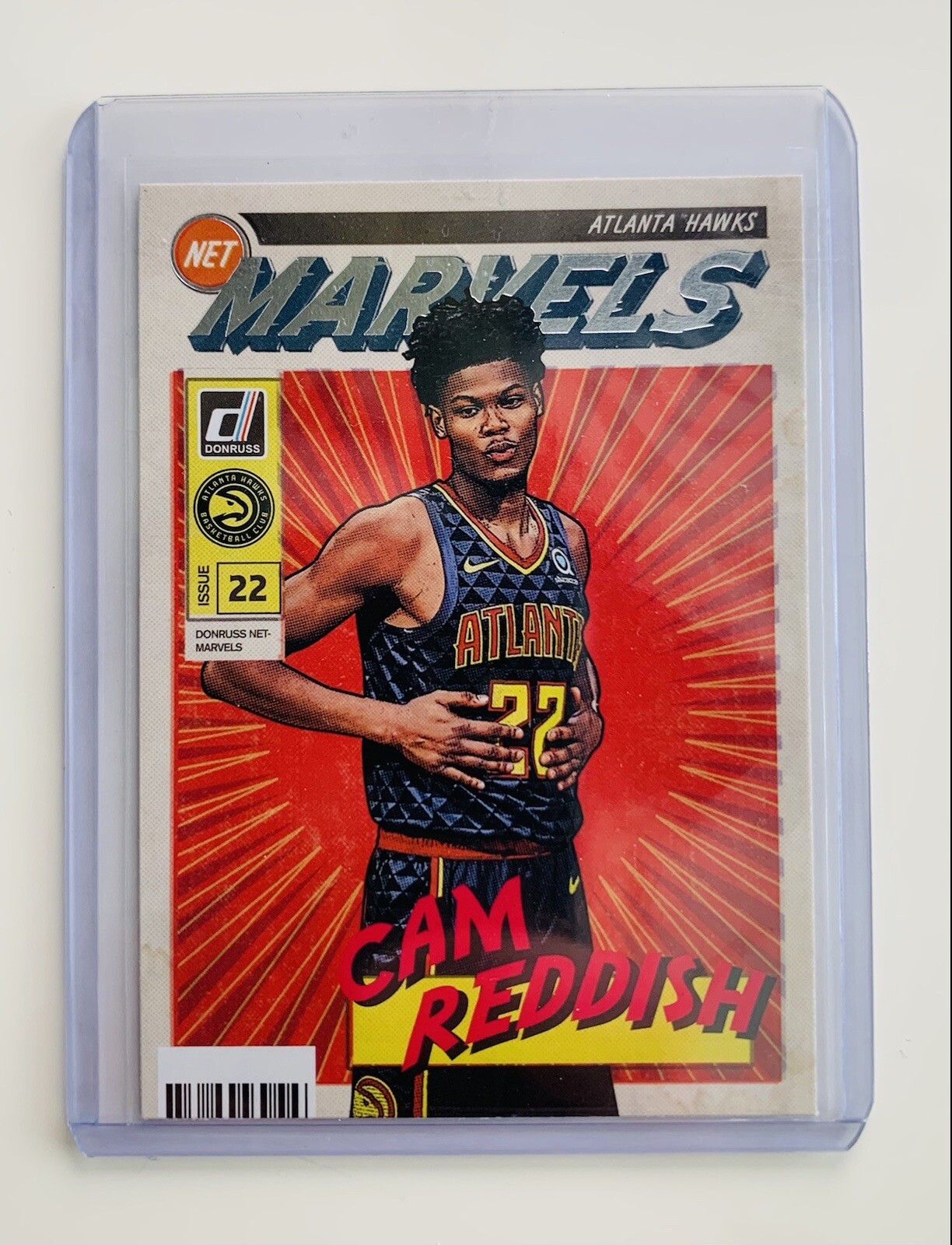 2019 Donruss Net Marvels Cam Reddish #12 Rookie RC Perfect Centering
