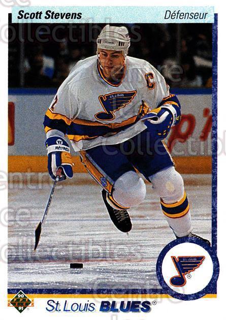 1990-91 Upper Deck French #436 Scott Stevens