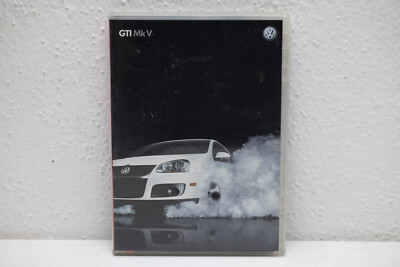 nice VW Mk5 MkV GTI FAST promo DVD Volkswagen press sales dealer golf rabbit