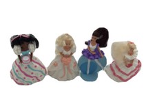 1992 McDONALD'S Happy Meal Barbie Toy with Hair You Can Style - 4 Pieces