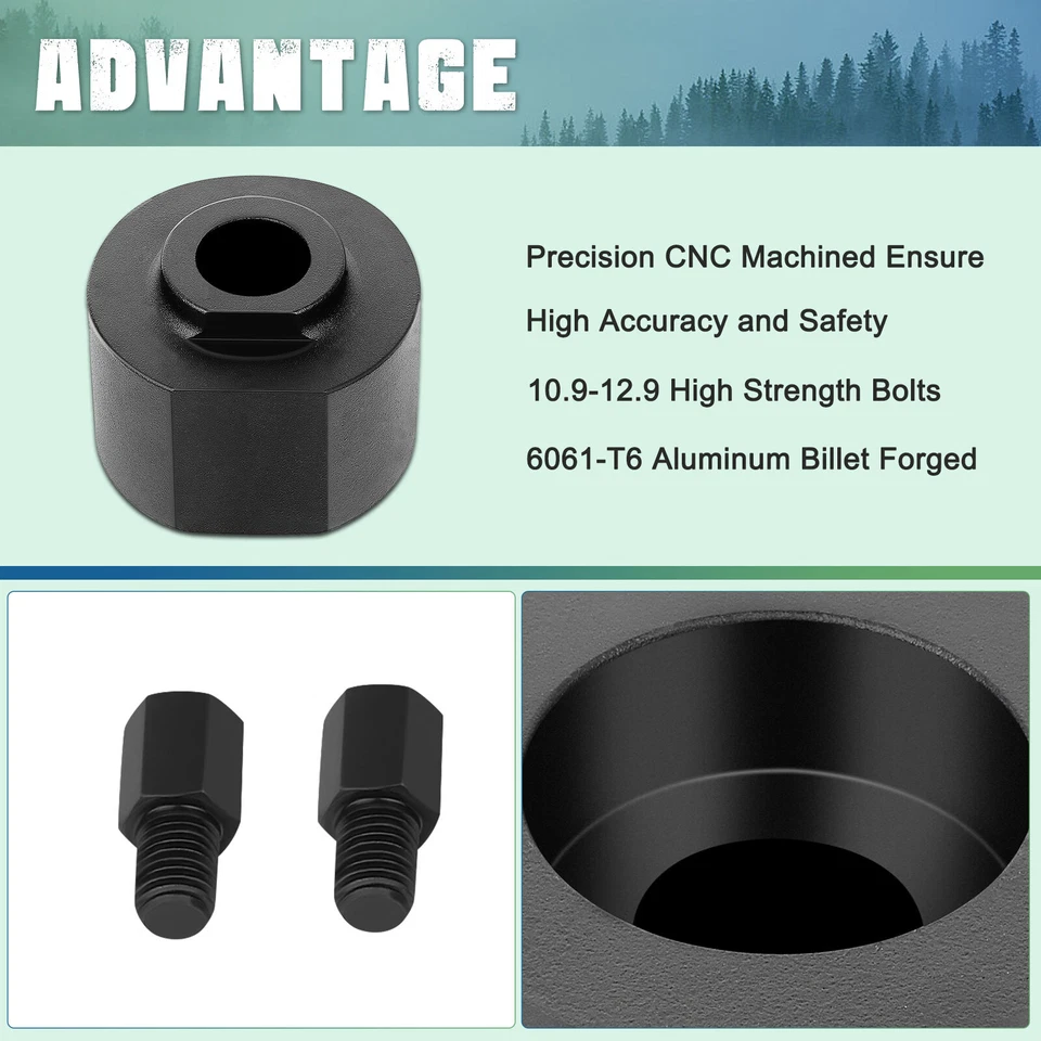 3" Front & 3" Rear Leveling Lift Kit For 1999-2002 Ford F-250 F-350 Super Duty Foto 3 de 4