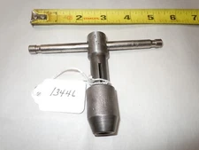 Tap Wrench, Machinist T Handle Made in USA Tap Wrench, for 1/4" Square Tap Shank