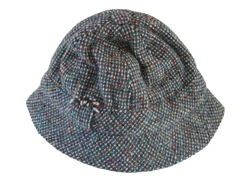 Vintage 90s Moschino Wool Bowler Hat Moschinon Moschinoff Archive