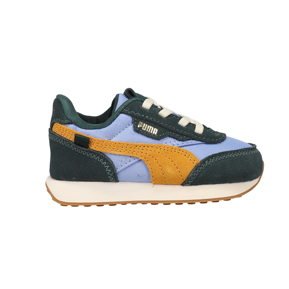 Повседневные кроссовки Puma Tiny Cotton X Future Rider на шнуровке для маленьких мальчиков размера 4 М