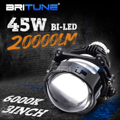 Bi-LED Projector Lens Headlights 3 Inch H4 H7 H1 H11 9006 Upgrade Car LED Kit