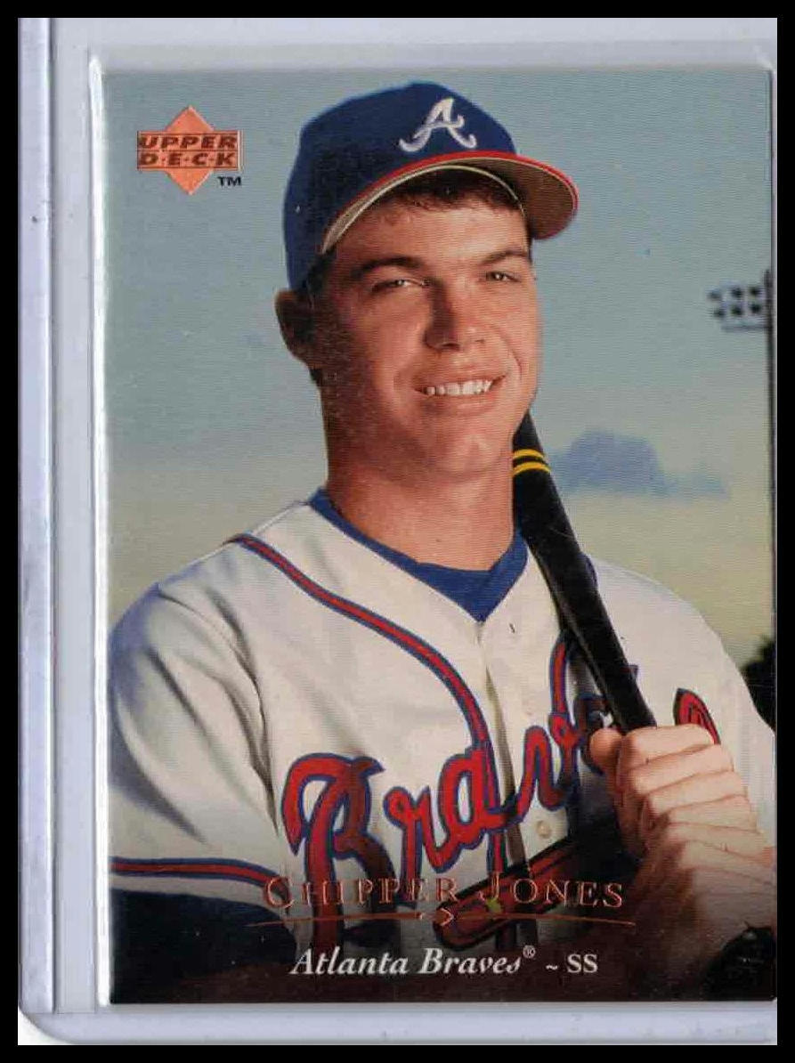1995 Upper Deck #293 Chipper Jones Electric Diamond