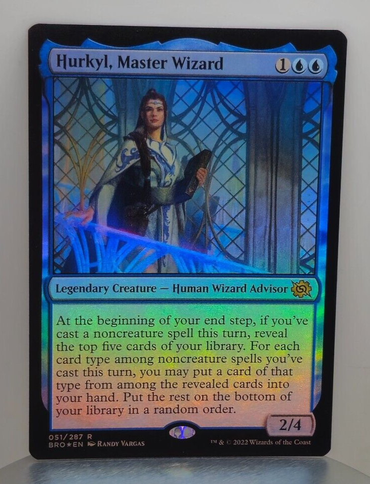 Foil Hurkyl, Master Wizard - BRO - 051/287 - The Brothers' War | eBay