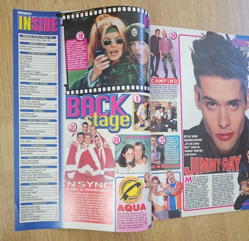 BRAVO Magazine 1997 = AUSWAHL = Komplett mit Poster + Extras! - 第 249/277 張圖片