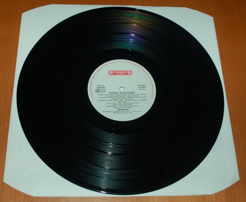 Street Survivors - Roadracer Records - 1989 Vinyl LP Opened Shrink - Picture 5 of 6