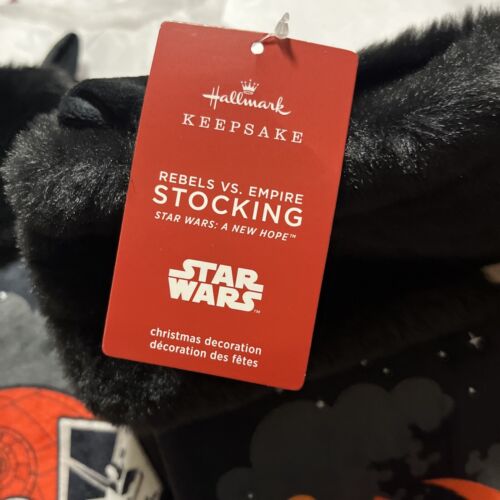 REBELS VS. EMPIRE STOCKING Set Of 2 - Star Wars: A New Hope - Hallmark - Disney - Picture 3 of 5